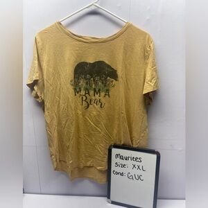 Maurices Mustard 'Mama Bear' Short Sleeve Tee